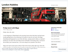 Tablet Screenshot of londonhubbles.wordpress.com