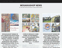 Tablet Screenshot of mosaikashop.wordpress.com