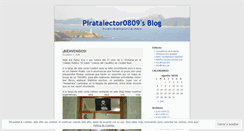 Desktop Screenshot of piratalector0809.wordpress.com
