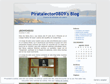 Tablet Screenshot of piratalector0809.wordpress.com