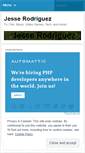 Mobile Screenshot of jesserodriguez.wordpress.com