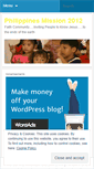 Mobile Screenshot of faithworldmissions.wordpress.com