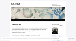 Desktop Screenshot of fuseprods.wordpress.com