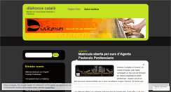 Desktop Screenshot of diakonoscatala.wordpress.com