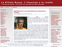 Tablet Screenshot of lapillolarossa.wordpress.com