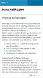 Mobile Screenshot of hyrahelikopter.wordpress.com