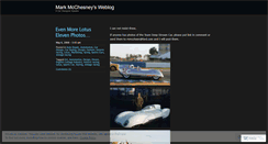 Desktop Screenshot of markmcchesney.wordpress.com