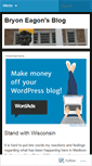 Mobile Screenshot of bryoneagon.wordpress.com