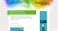 Desktop Screenshot of davidlanuza.wordpress.com
