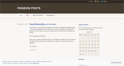 Desktop Screenshot of epidgeon.wordpress.com