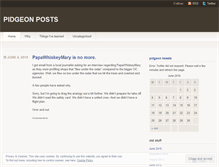 Tablet Screenshot of epidgeon.wordpress.com