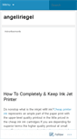 Mobile Screenshot of angeliriegel.wordpress.com