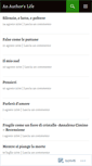 Mobile Screenshot of anauthorslife.wordpress.com