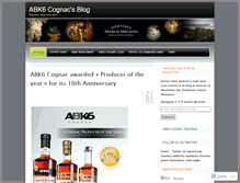 Tablet Screenshot of abk6cognac.wordpress.com