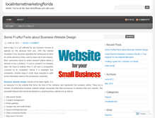 Tablet Screenshot of localinternetmarketingflorida.wordpress.com