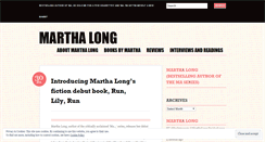 Desktop Screenshot of marthalong.wordpress.com