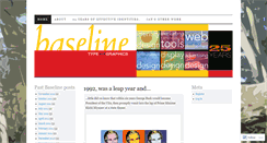 Desktop Screenshot of baselinegraphics.wordpress.com