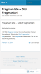 Mobile Screenshot of fragmanlarr.wordpress.com