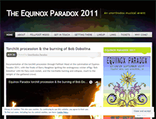 Tablet Screenshot of equinoxparadox.wordpress.com