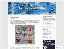 Tablet Screenshot of lanilongshore.wordpress.com