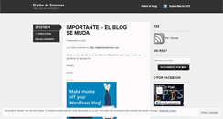 Desktop Screenshot of elpibedesistemas.wordpress.com