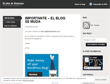 Tablet Screenshot of elpibedesistemas.wordpress.com