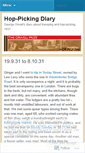 Mobile Screenshot of hoppicking.wordpress.com