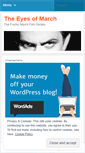 Mobile Screenshot of fredricmarch.wordpress.com