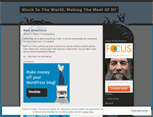 Tablet Screenshot of manintheworld.wordpress.com