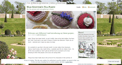 Desktop Screenshot of madknittersteaparty.wordpress.com
