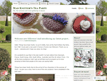 Tablet Screenshot of madknittersteaparty.wordpress.com