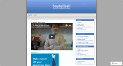 Desktop Screenshot of boytellsall.wordpress.com