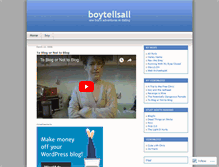 Tablet Screenshot of boytellsall.wordpress.com