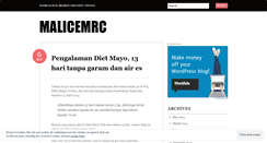 Desktop Screenshot of malicemrc.wordpress.com
