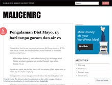 Tablet Screenshot of malicemrc.wordpress.com