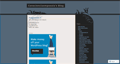 Desktop Screenshot of conscienciaempoesia.wordpress.com