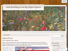 Tablet Screenshot of digitallyred.wordpress.com