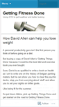 Mobile Screenshot of gettingfitnessdone.wordpress.com