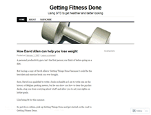 Tablet Screenshot of gettingfitnessdone.wordpress.com