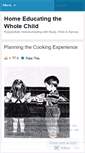 Mobile Screenshot of educatingthewholechild.wordpress.com
