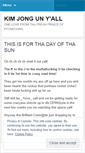 Mobile Screenshot of jongun.wordpress.com