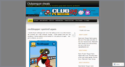 Desktop Screenshot of clubpenguin95.wordpress.com