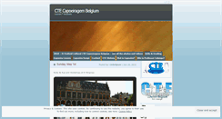 Desktop Screenshot of ctebelgium.wordpress.com