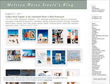 Tablet Screenshot of melissaweisssteele.wordpress.com