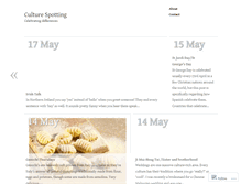 Tablet Screenshot of culturespotting.wordpress.com