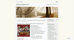 Desktop Screenshot of banglacommunity.wordpress.com