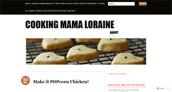 Desktop Screenshot of cookingmamaloraine.wordpress.com