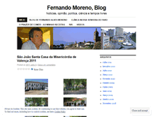 Tablet Screenshot of fernandomoreno.wordpress.com