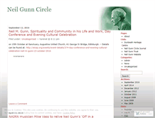 Tablet Screenshot of neilgunncircle.wordpress.com