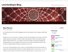Tablet Screenshot of lmortonblog.wordpress.com